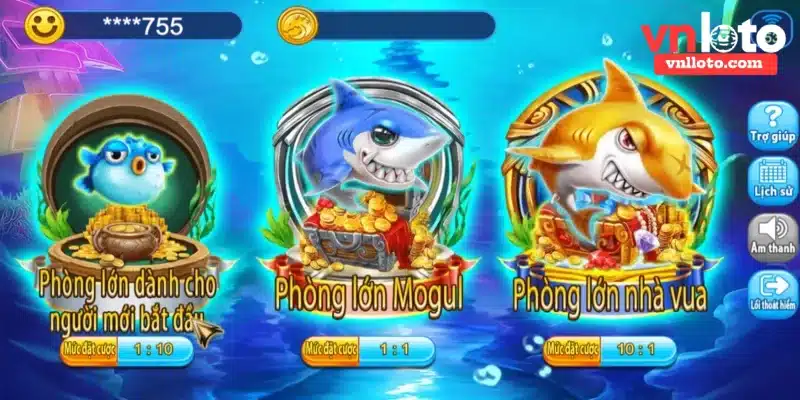 Giao diện game đẹp mắt