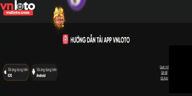 Hướng dẫn tải app Vnloto